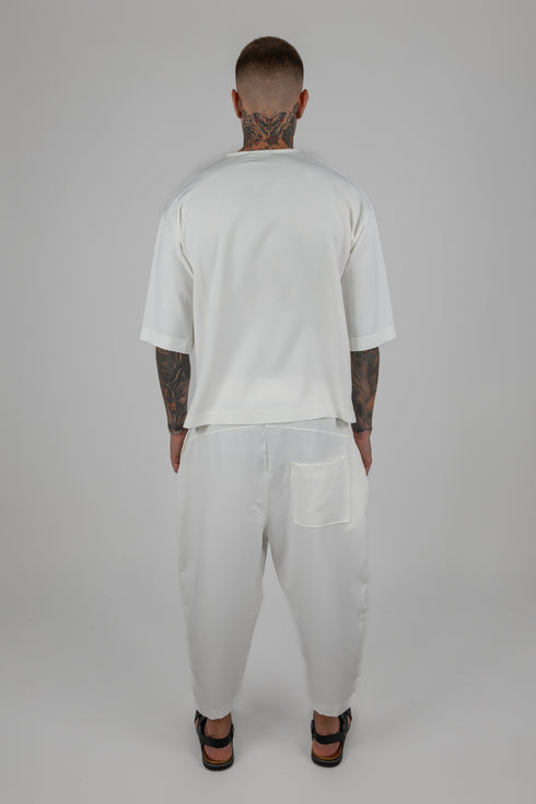 Aegean Breeze Set - Oversized T-Shirt/Balloon Pants